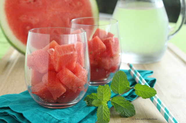 Watermelon Scented Water from LoveandConfections.com