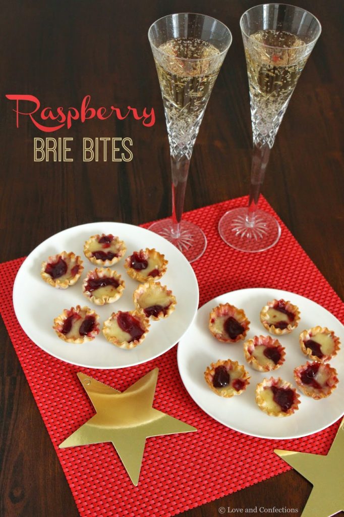 Raspberry Brie Bites for #SundaySupper