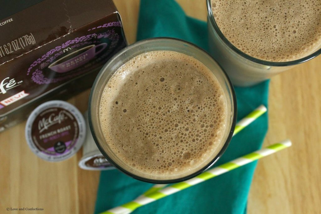 Breakfast Coffee Smoothie from LoveandConfections.com