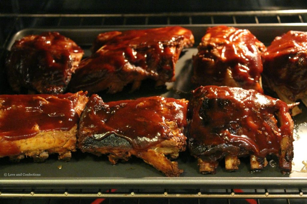 Slow Cooker Barbecue Ribs from LoveandConfections.com