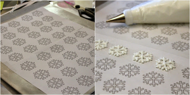 Frozen Party and Royal Icing Snowflakes from LoveandConfections.com