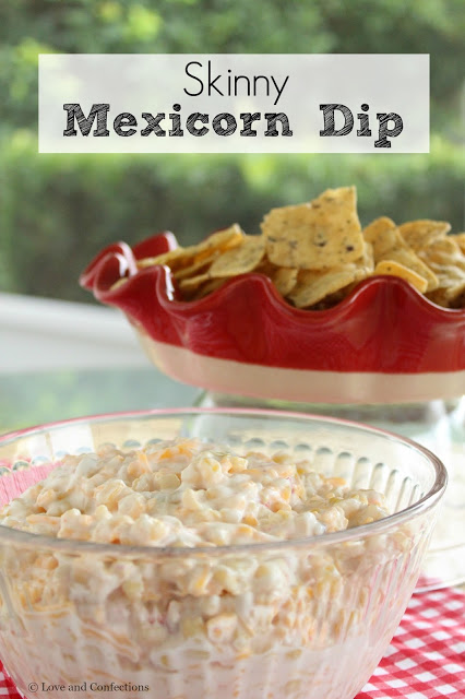 Skinny Mexicorn Dip from LoveandConfections.com