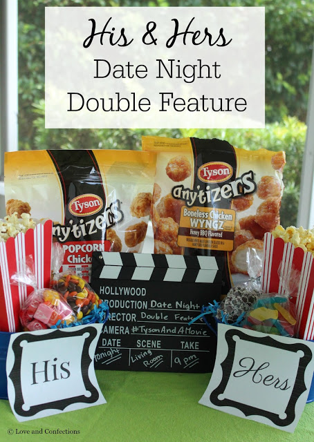 #Ad His & Hers Date Night Double Feature from LoveandConfections.com #TysonAndAMovie