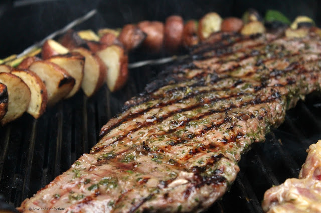 Chimichurri Steak Crostini from LoveandConfections.com