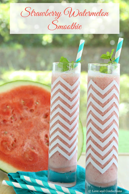 Strawberry Watermelon Smoothies