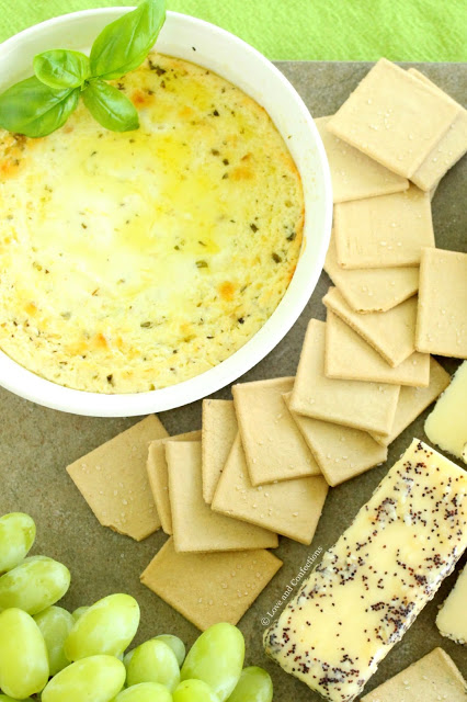 Baked Ricotta Dip from LoveandConfections.com
