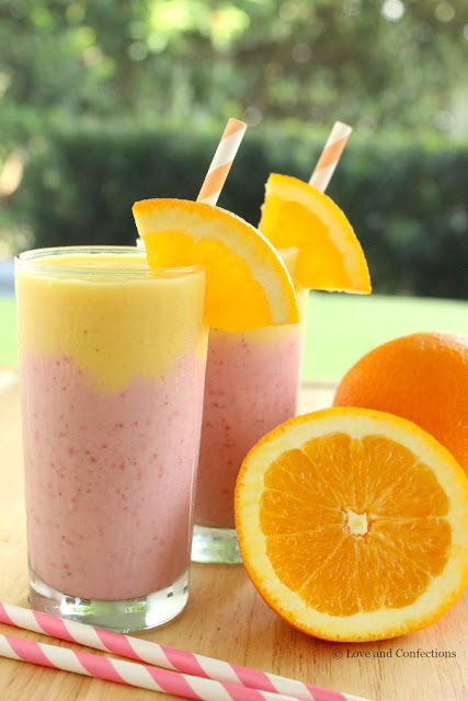 Sunrise Smoothie from LoveandConfections.com