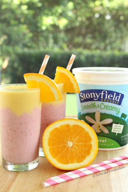 Sunrise Smoothie from LoveandConfections.com