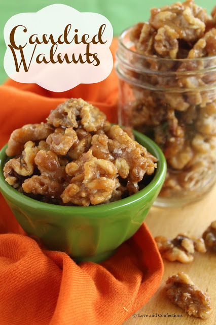 Candied Walnuts from LoveandConfections.com