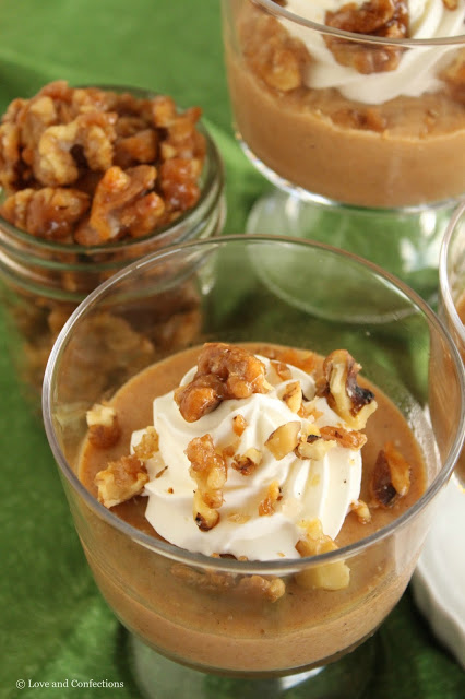 Homemade Pumpkin Pie Pudding from Love and Confections.com