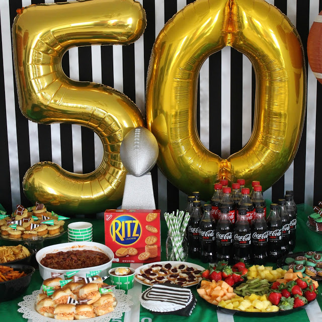 Score Big with a Big Game Bash from LoveandConfections.com #ScoreMoreFans 