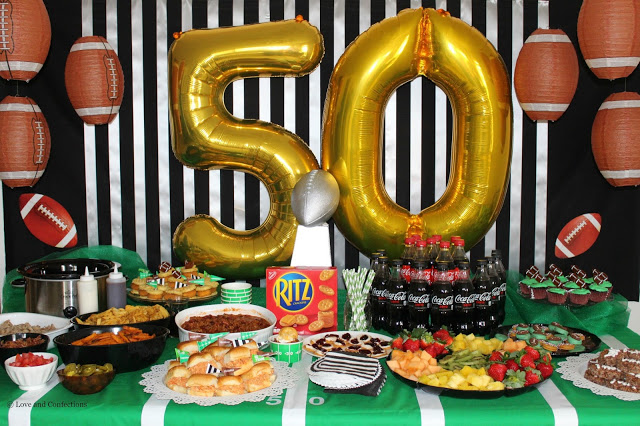 Score Big with a Big Game Bash from LoveandConfections.com #ScoreMoreFans 