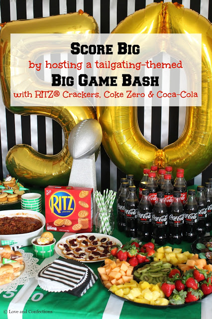 Score Big with a Big Game Bash from LoveandConfections.com #ScoreMoreFans 