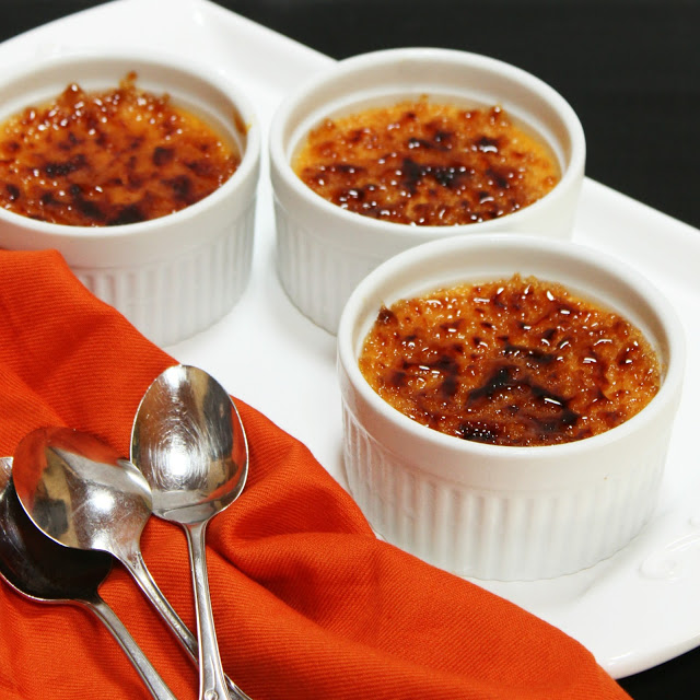 Pumpkin Creme Brulee from LoveandConfections.com