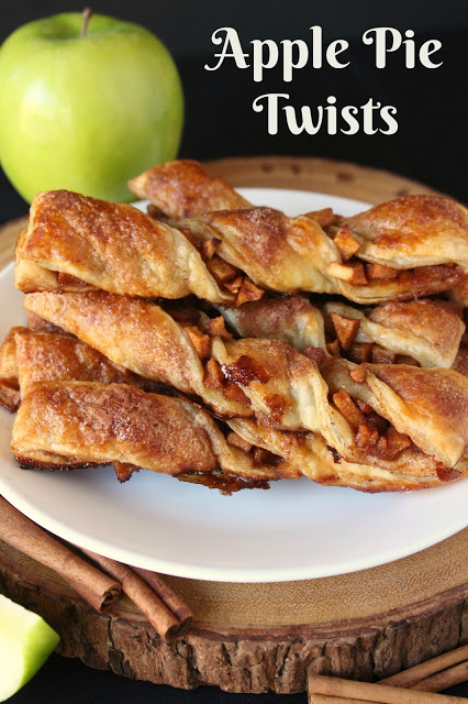 Apple Pie Twists from LoveandConfections.com