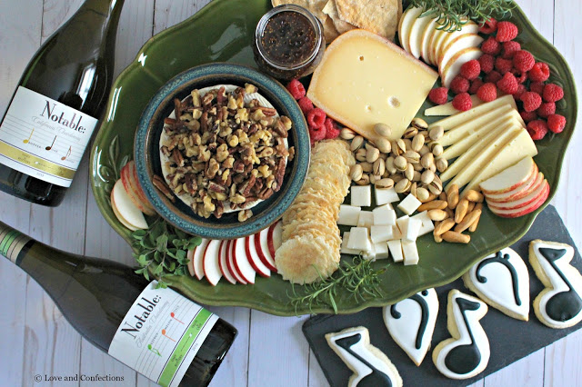 How To Assemble the Perfect Cheese Tray from LoveandConfections.com #Chardonnation #NotableHoliday