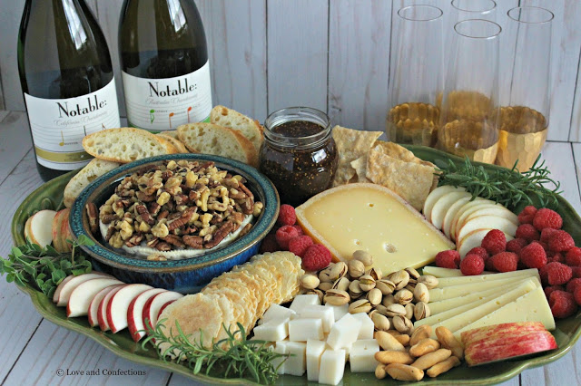 How To Assemble the Perfect Cheese Tray from LoveandConfections.com #Chardonnation #NotableHoliday