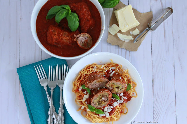 Italian Beef Braciole from LoveandConfections.com