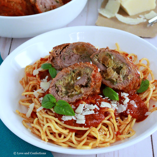 Italian Beef Braciole from LoveandConfections.com