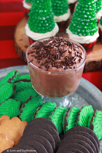 Cupcakes, Cannoli and Chocolate Dip - 3 Recipes For Your Christmas Dessert Table from LoveandConfections.com