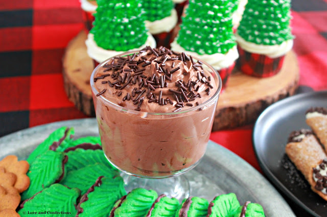 Cupcakes, Cannoli and Chocolate Dip - 3 Recipes For Your Christmas Dessert Table from LoveandConfections.com