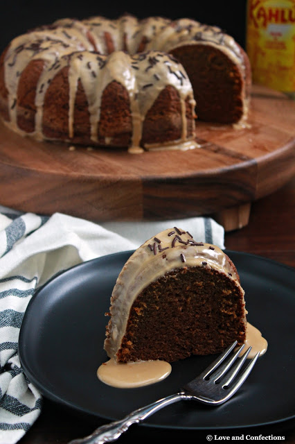 Kahlua Bundt Cake from LoveandConfections.com 