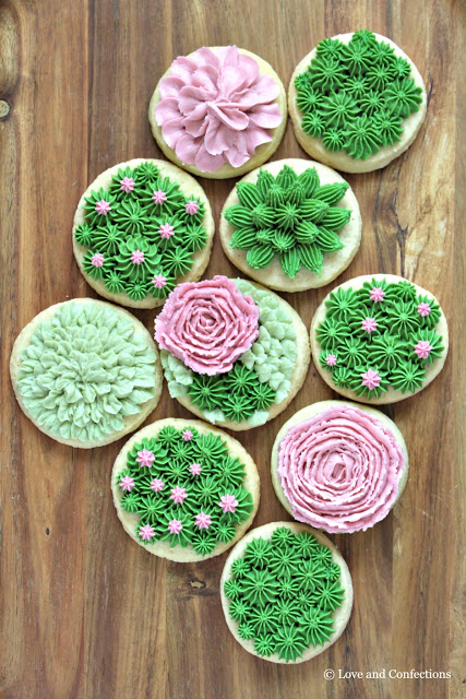 Succulent Vanilla Sugar Cookies from LoveandConfections.com #BrunchWeek