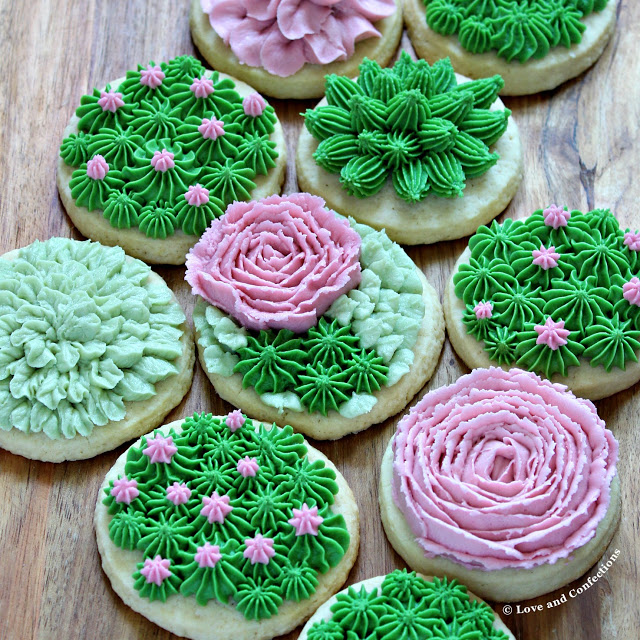 Succulent Vanilla Sugar Cookies from LoveandConfections.com #BrunchWeek