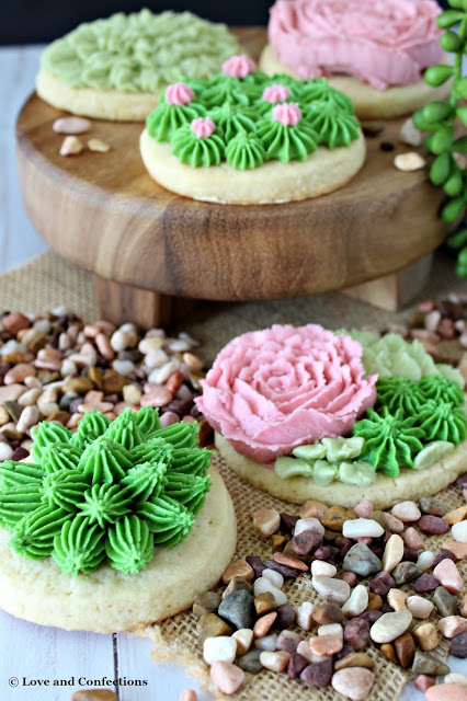 Succulent Vanilla Sugar Cookies from LoveandConfections.com #BrunchWeek