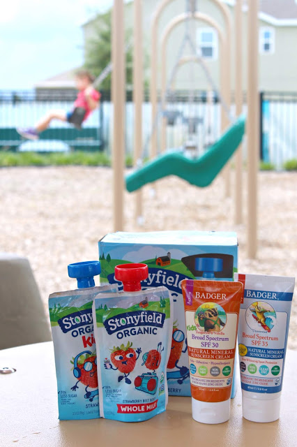 15 Perfect Playground Snacks from LoveandConfections.com #ad @stonyfield #stonyfield @badgerbalm #badgerbalm