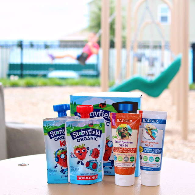 15 Perfect Playground Snacks from LoveandConfections.com #ad @stonyfield #stonyfield @badgerbalm #badgerbalm