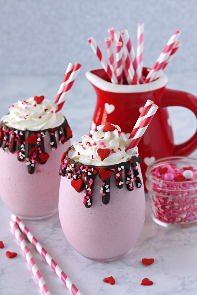 Sweetheart Strawberry Milkshake