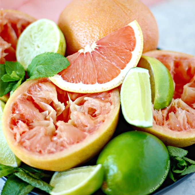 Grapefruit Lime Spritzers