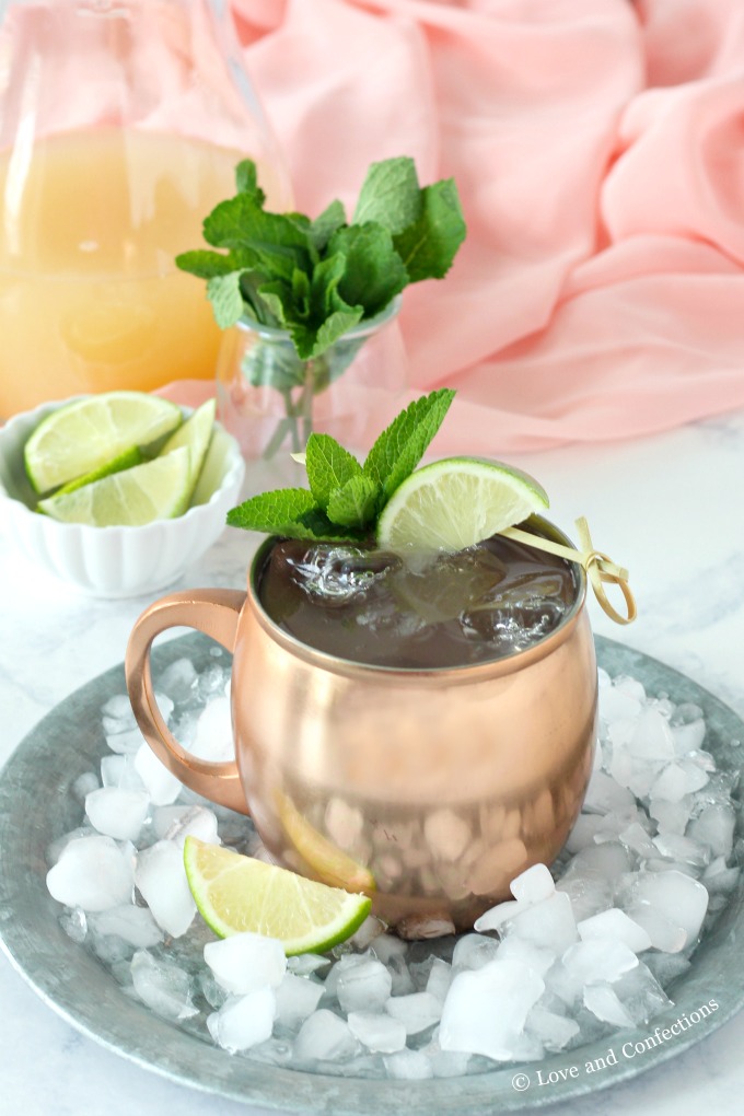 Guava Moscow Mule for #BrunchWeek from LoveandConfections.com #ad