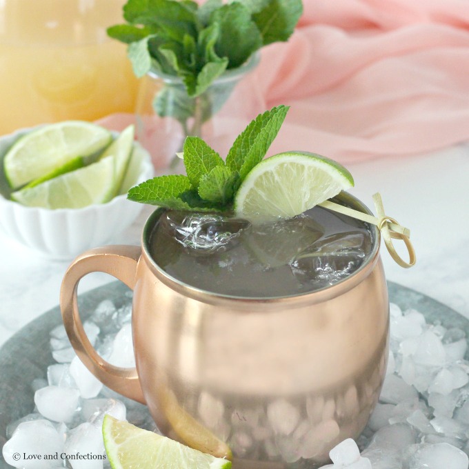 Guava Moscow Mule for #BrunchWeek from LoveandConfections.com #ad