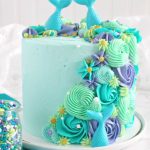 Mermaid layer cake