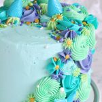 Mermaid layer cake