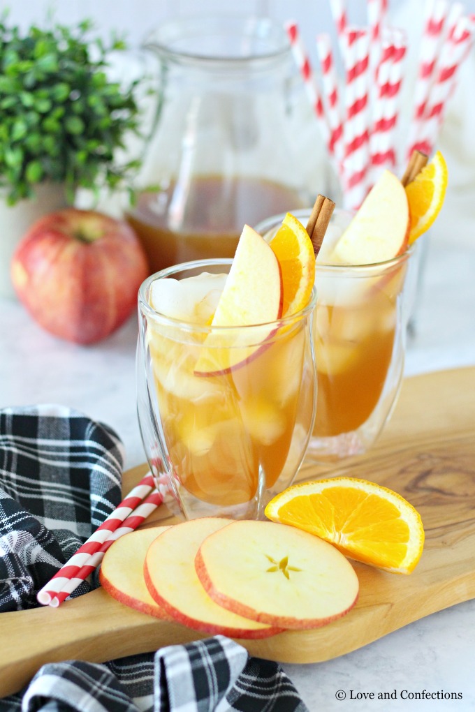 Caramel Apple Cider Punch