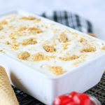 No-Churn Cheesecake Ice Cream with Graham Cracker Crust