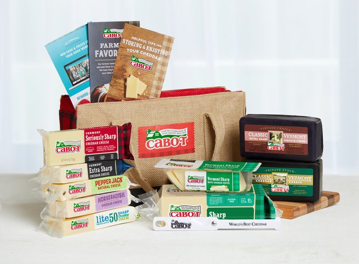 Cabot Cheese prize package