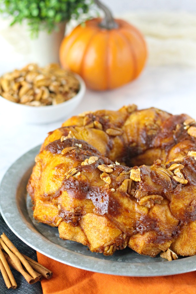 Pumpkin Pecan Monkey Bread