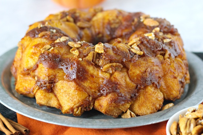 Pumpkin Pecan Monkey Bread