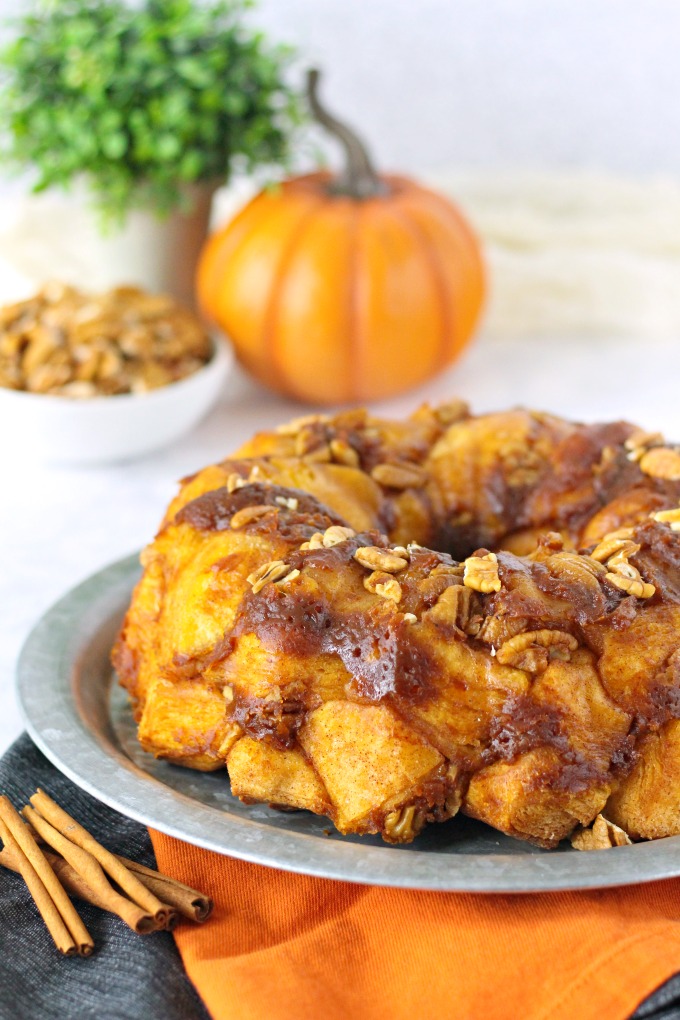 Pumpkin Pecan Monkey Bread