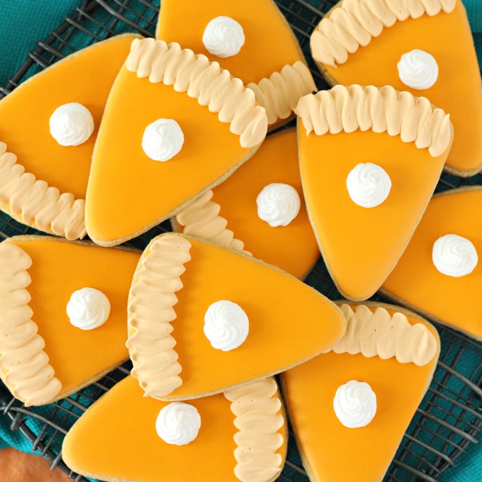 Pumpkin Pie Cut-Out Cookie