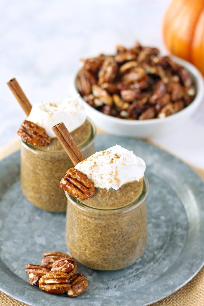 Pumpkin Spice Latte Chia Pudding