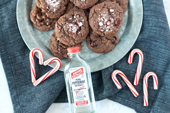 Cake Mix Chocolate Peppermint Cookies