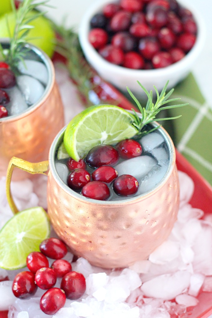 White Cranberry Moscow Mule