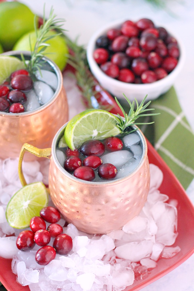 White Cranberry Moscow Mule