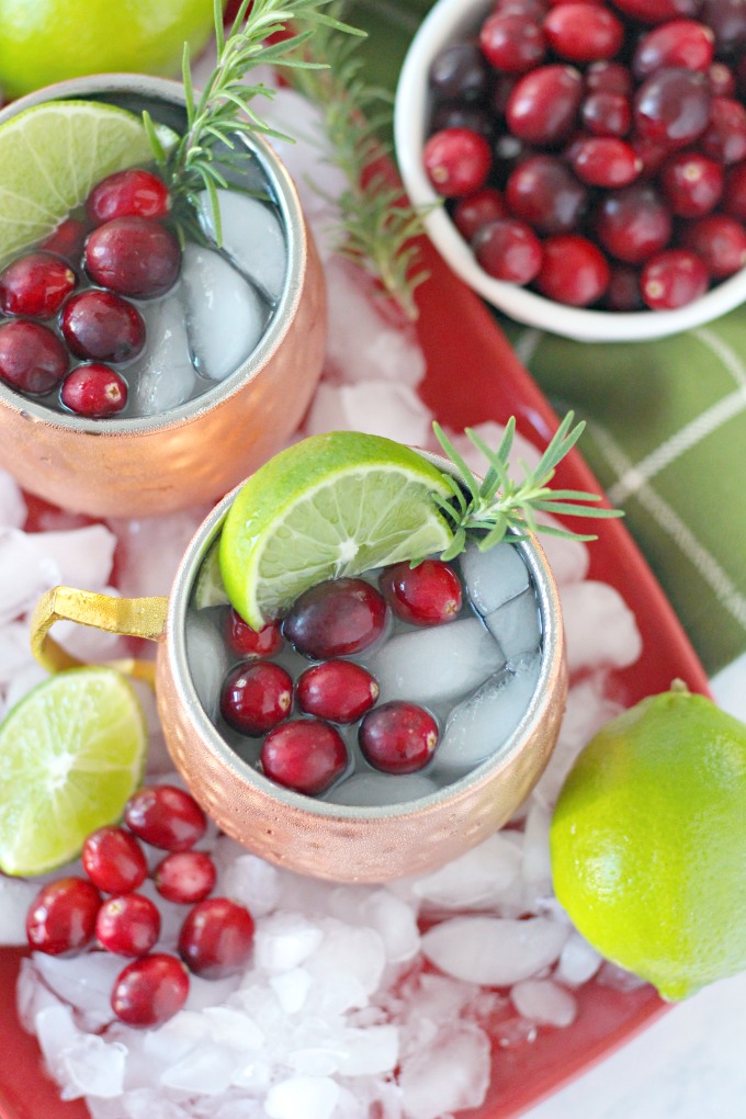 White Cranberry Moscow Mule