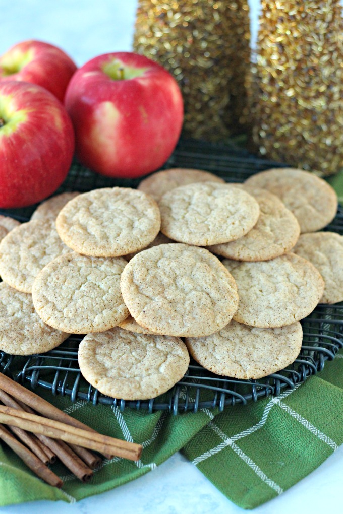 Apple Cider Snickerdoodles